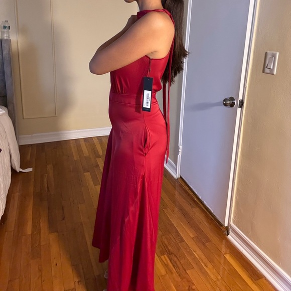 Red jumpsuit - Picture 4 of 6